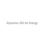 Dynamics 365 for Energy