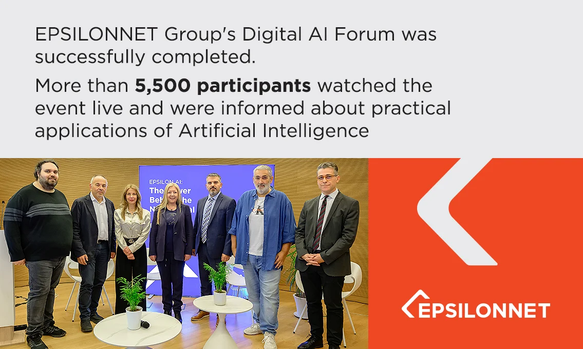 The EPSILONNET Group’s Digital AI Forum concluded with great success