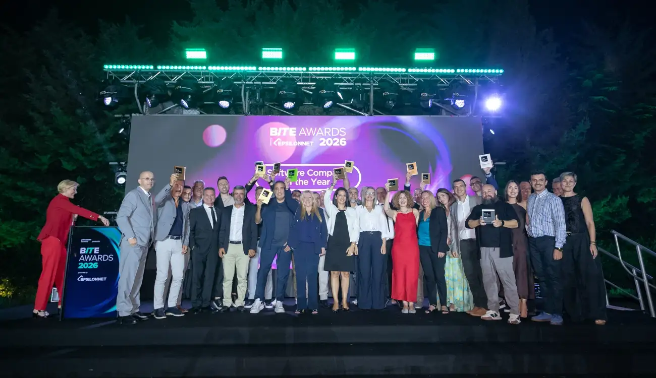 Όμιλος EPSILONNET: Για 6η συνεχή χρονιά «Software Company of the Year» στα BITE Awards